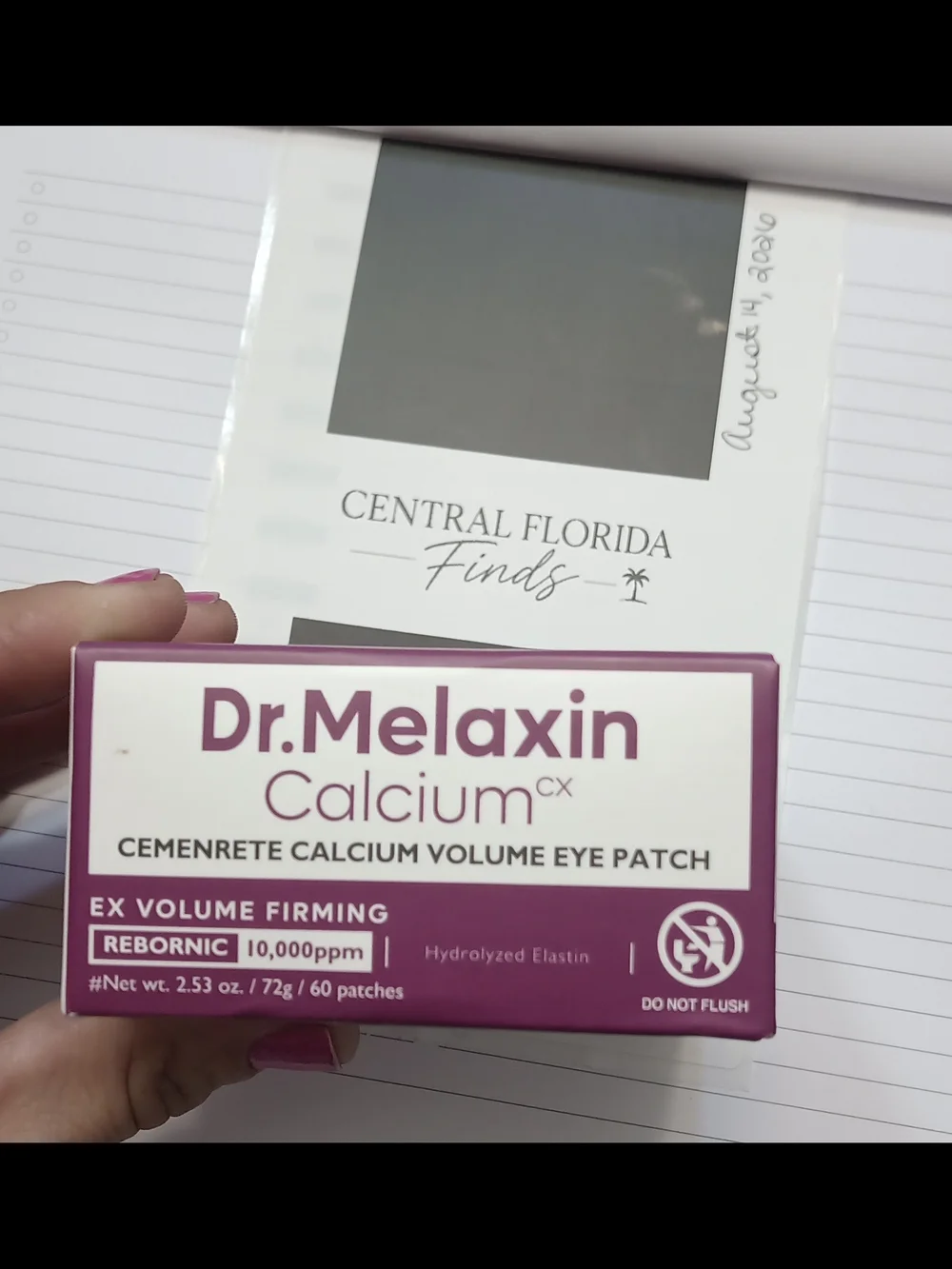 NIB Dr.Melaxin Calcium CX Cemenrete Calcium Volume Eye Patch